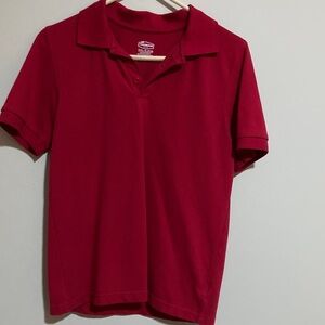 Vibrant Kids Polo Shirt in Red